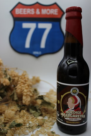 De 12 Stuyvers De 12 Stuyvers Moedige Margaretha BA Heaven Hill Bourbon Quadrupel Fles 33 cl  12,00%