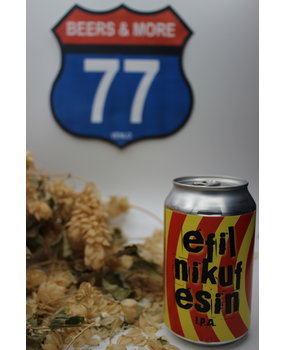 Brouwerij Bliksem Brouwerij Bliksem Efilnikufesin IPA Blik 33 cl  6,40%