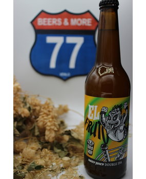 Ale Browar Ale Browar El Fruto Hazy Juice Double IPA Fles 50cl 8,00% Ale Browar Ale Browar El Fruto Hazy Juice Double IPA Fles 50cl 8,00%