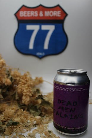 White Pony Brewery White Pony Brewery Dead Man Talking Blik 33 cl 12,40%