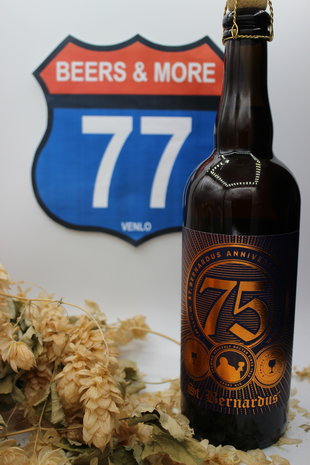 Brouwerij St. Bernard Brouwerij St. Bernard 75 years anniversary Tripel Fles 75 cl  8,70% Brouwerij St. Bernard Brouwerij St. Bernard 75 years anniversary Tripel Fles 75 cl  8,70%