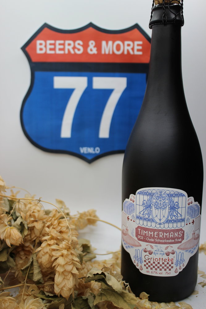 Brouwerij Timmermans Timmermans Grioteke Kriekenlambic fles 75 cl  6,70%