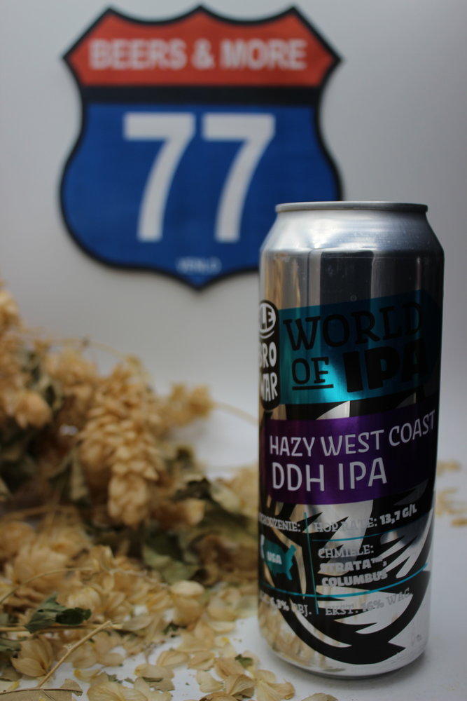 Ale Browar Ale Browar Hazy West Coast DDH IPA Blik 50cl 6,30%