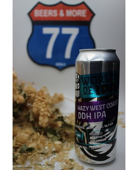 Ale Browar Ale Browar Hazy West Coast DDH IPA Blik 50cl 6,30% Ale Browar Ale Browar Hazy West Coast DDH IPA Blik 50cl 6,30%