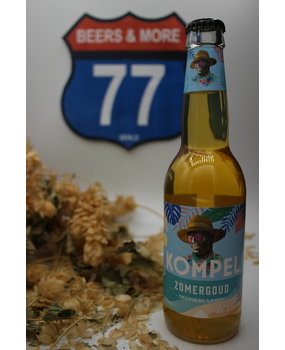 Kompel Kompel Zomergoud Lager Fles 33 cl  4,50% Kompel Kompel Zomergoud Lager Fles 33 cl  4,50%
