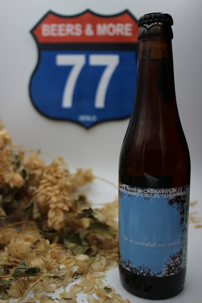 White Pony Brewery White Pony Brewery In A World So Cold Belgian Quadrupel Fles 33 cl 14,00% White Pony Brewery White Pony Brewery In A World So Cold Belgian Quadrupel Fles 33 cl 14,00%