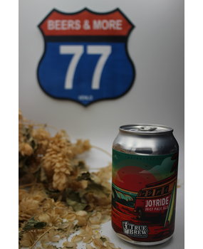 True Brew Company True Brew Joyride New England Pale Ale Blik 33 cl 5,20% True Brew Company True Brew Joyride New England Pale Ale Blik 33 cl 5,20%