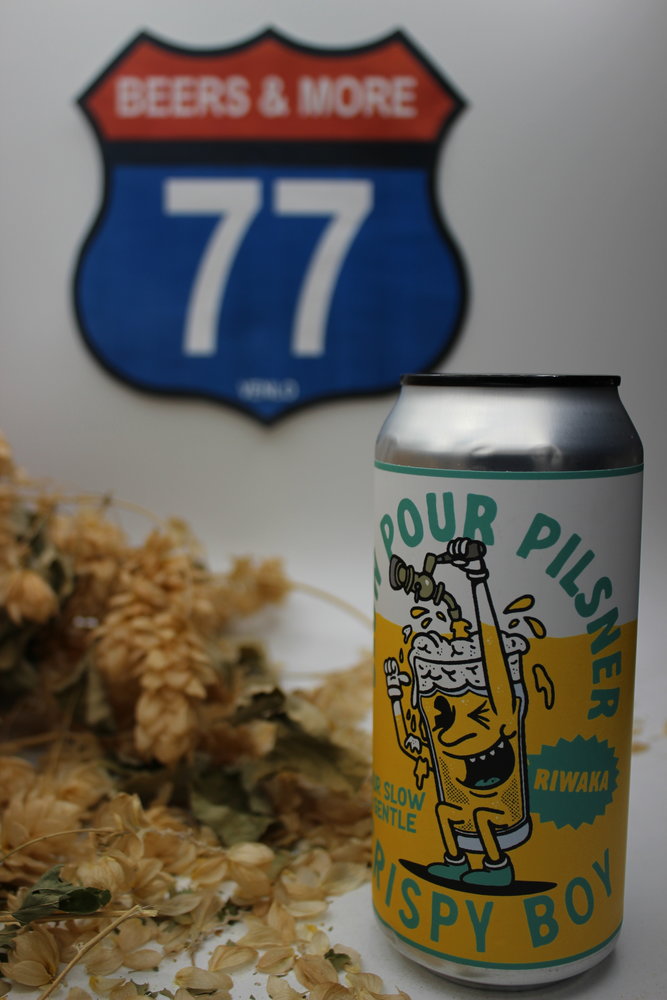 True Brew Company True Brew Crispy Boy Riwaka Pils Fles 44 cl 5,20%