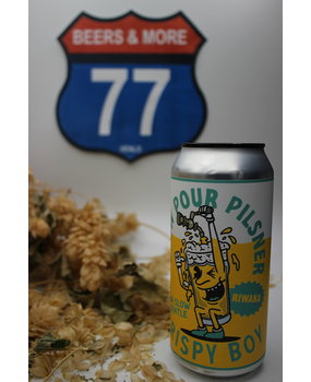 True Brew Company True Brew Crispy Boy Riwaka Pils Fles 44 cl 5,20% True Brew Company True Brew Crispy Boy Riwaka Pils Fles 44 cl 5,20%
