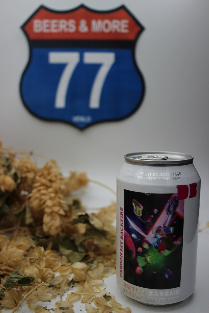 Dutch Bargain Dutch Bargain Pardon My Backfire Blik 33cl 14%