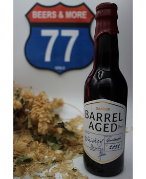 Gulpener Gulpener Whiskey Bourbon BA Quadrupel Fles 33 cl  12,00%