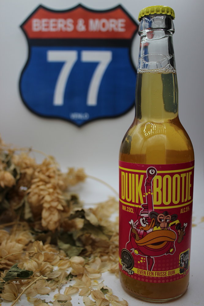 Guilty Monkey Brewery Guilty Monkey/Flugel Duikbootje Witbier Fles 33 cl 4,70%