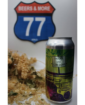 Salama Brewing Salama Brewing Trucks Use Low Gear Hazy IPA Blik 44 cl  7,00% Salama Brewing Salama Brewing Trucks Use Low Gear Hazy IPA Blik 44 cl  7,00%