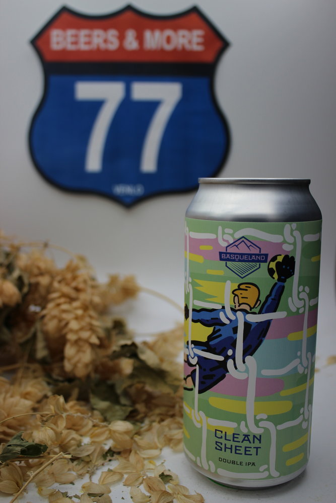 Basqueland Brewery Basqueland Clean Sheet Double IPA Blik 44 cl 8,00%