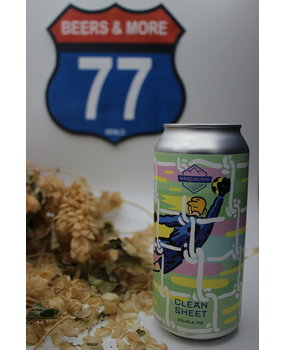 Basqueland Brewery Basqueland Clean Sheet Double IPA Blik 44 cl 8,00% Basqueland Brewery Basqueland Clean Sheet Double IPA Blik 44 cl 8,00%