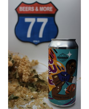 Basqueland Brewery Basqueland Showtime Triple IPA Blik 44 cl 10,00% Basqueland Brewery Basqueland Showtime Triple IPA Blik 44 cl 10,00%