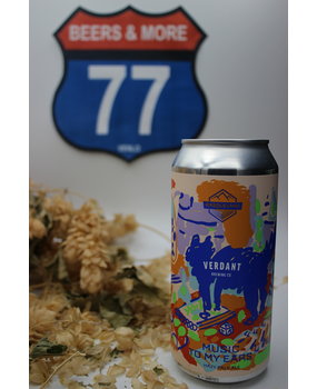 Basqueland Brewery Basqueland Music to my Ears New England Pale Ale Blik 44 cl 4,00% Basqueland Brewery Basqueland Music to my Ears New England Pale Ale Blik 44 cl 4,00%