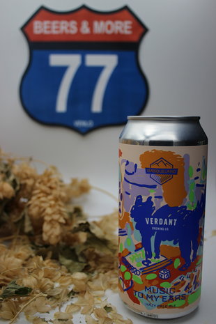 Basqueland Brewery Basqueland Music to my Ears New England Pale Ale Blik 44 cl 4,00% Basqueland Brewery Basqueland Music to my Ears New England Pale Ale Blik 44 cl 4,00%