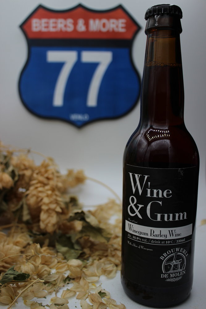 De Molen De Molen Wine & Gum Barleywine Fles 33 cl 10,90%