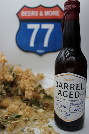 Gulpener Gulpener Double IPA Rum BA Fles 33 cl  11,00%
