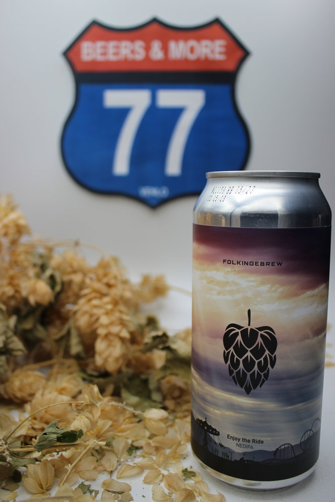 Folkingebrew Folkingebrew Enjoy The Ride IPA Blik 44 cl 8,00%