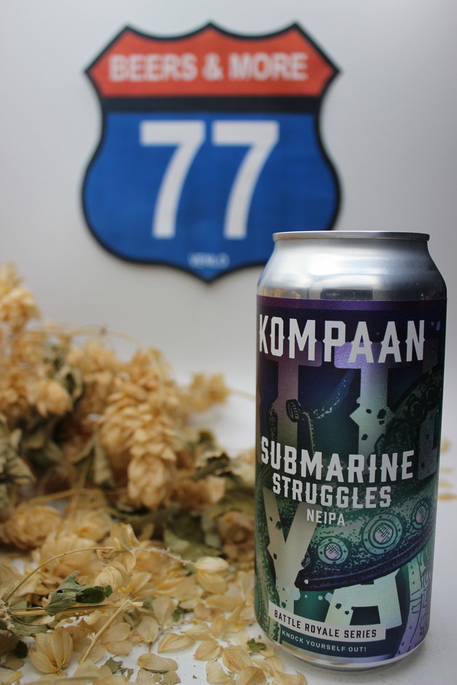 Kompaan Kompaan Battle Royale 10 Submarine Struggels IPA Blik 44 cl 5,90%