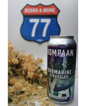 Kompaan Kompaan Battle Royale 10 Submarine Struggels IPA Blik 44 cl 5,90%