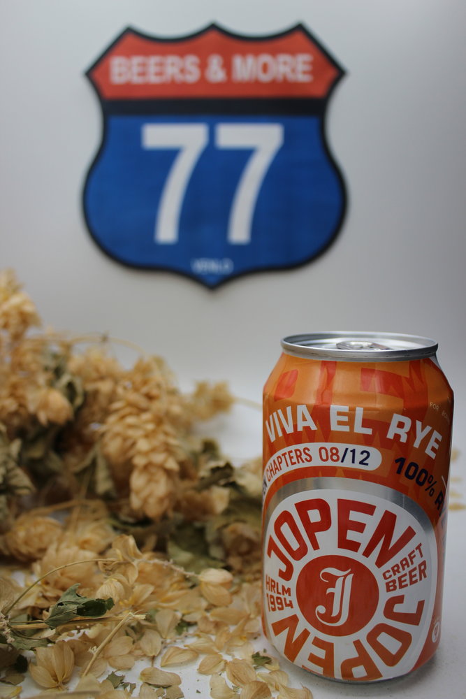 Jopen Jopen Viva el Rye 4.0 IPA Blik 33 cl  6,00%