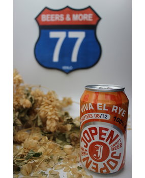 Jopen Jopen Viva el Rye 4.0 IPA Blik 33 cl  6,00% Jopen Jopen Viva el Rye 4.0 IPA Blik 33 cl  6,00%