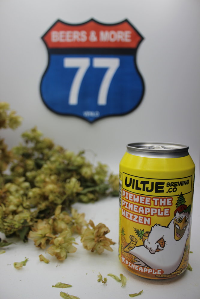 Uiltje Brewing Company Uiltje Brewing Company Piewee The Pineapple Weizen Blik 33 cl 5,00%