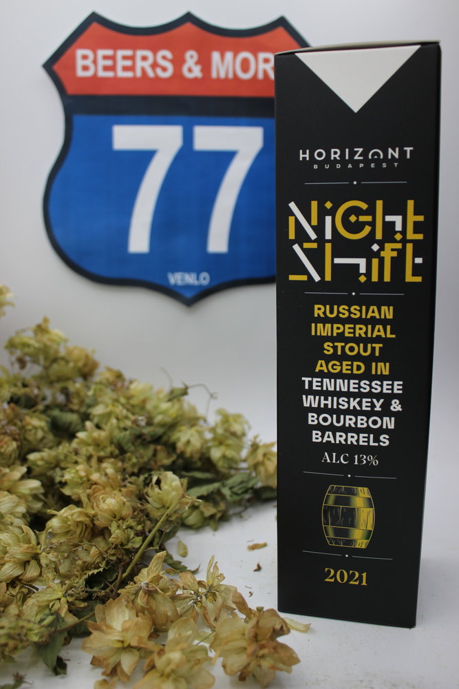 Horizont Horizont Night Shift Russian Imperial Stout 2021 BA Blik 33 cl 13.00%