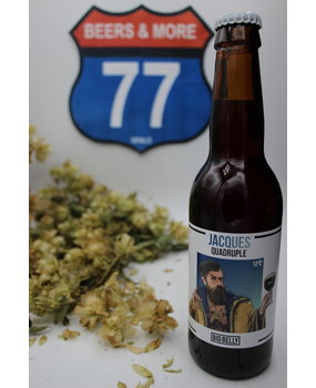 Big Belly Big Belly Jacques Quadrupel Fles 33 cl 12,50%