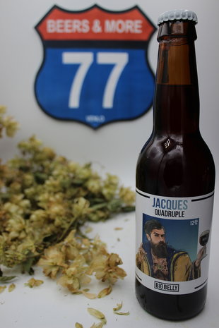 Big Belly Big Belly Jacques Quadrupel Fles 33 cl 12,50%