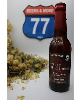 De Molen De Molen Wild Turkey Edition 2023 BA Wheat Wine Fles 33 cl 10,60% De Molen De Molen Wild Turkey Edition 2023 BA Wheat Wine Fles 33 cl 10,60%