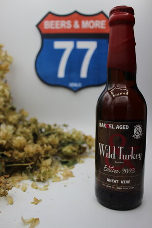 De Molen De Molen Wild Turkey Edition 2023 BA Wheat Wine Fles 33 cl 10,60%