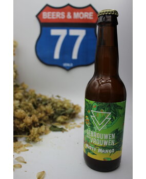 Gebrouwen door Vrouwen Gebrouwen door Vrouwen Misty Mango Hazy NEIPA Fles 33 cl 6,00%