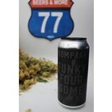 Kompaan Kompaan Funky Foursome Cognac Barrel Aged Quadrupel Blik 44 cl 12,00%