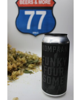 Kompaan Kompaan Funky Foursome Cognac Barrel Aged Quadrupel Blik 44 cl 12,00%