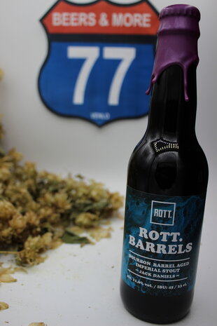 Rott. Brouwers Rott. Barrels Jack Daniels BA Fles 33 cl 11,60%