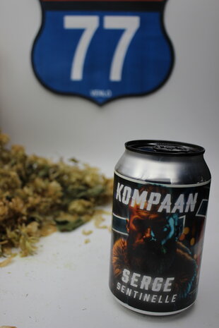 Kompaan Kompaan Foreign Legion Serge Sentinelle BA Brown Ale Blik 33 cl 9,30%
