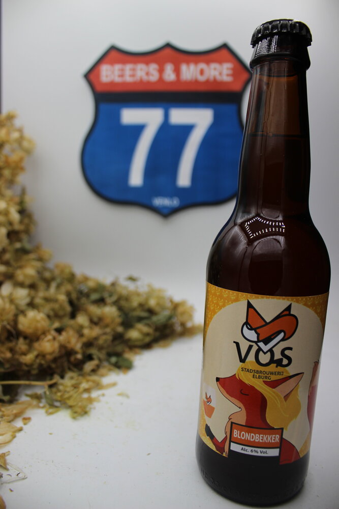Vos Stadsbrouwerij Elburg Stadsbrouwerij Elburg Vos Blondbekker Blond Fles 33cl 6.00%