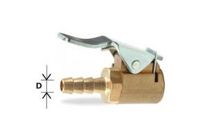 Vulnippel Aansluiting 6mm