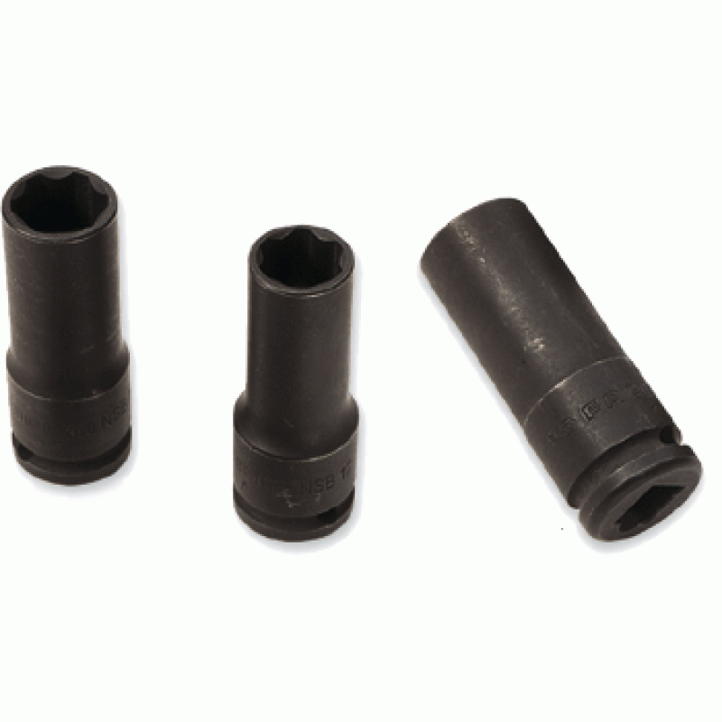Krachtdop 1/2" Lang 17mm