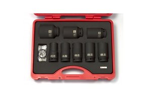 AOK Krachtdoppenset Lang 3/4" 8-delig