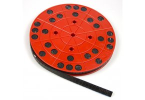 Kleefgewicht Zwart op Rol 1200x5gr