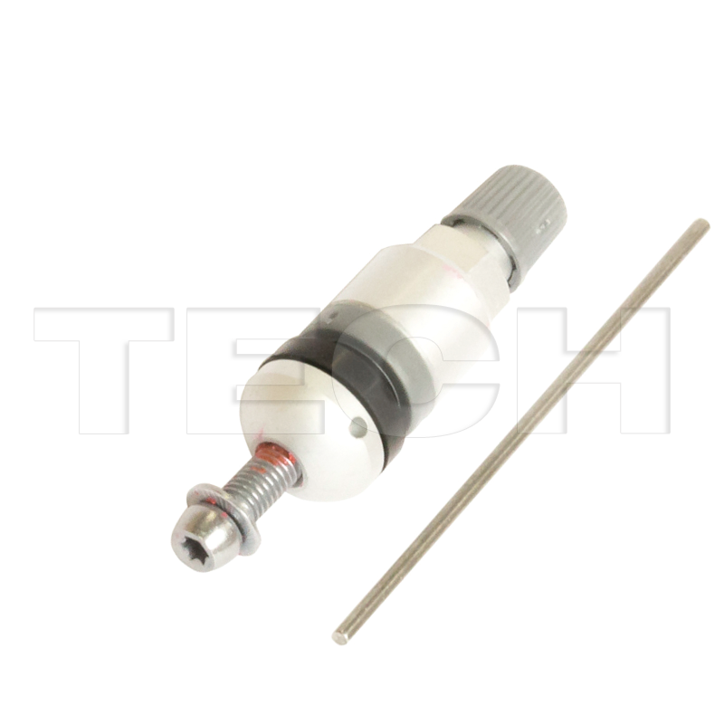 HUF Clamp-in Ventiel Zilver