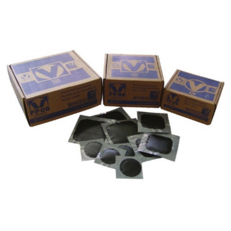 Rubbervulk Binnenbandpleister 25mm (100st)