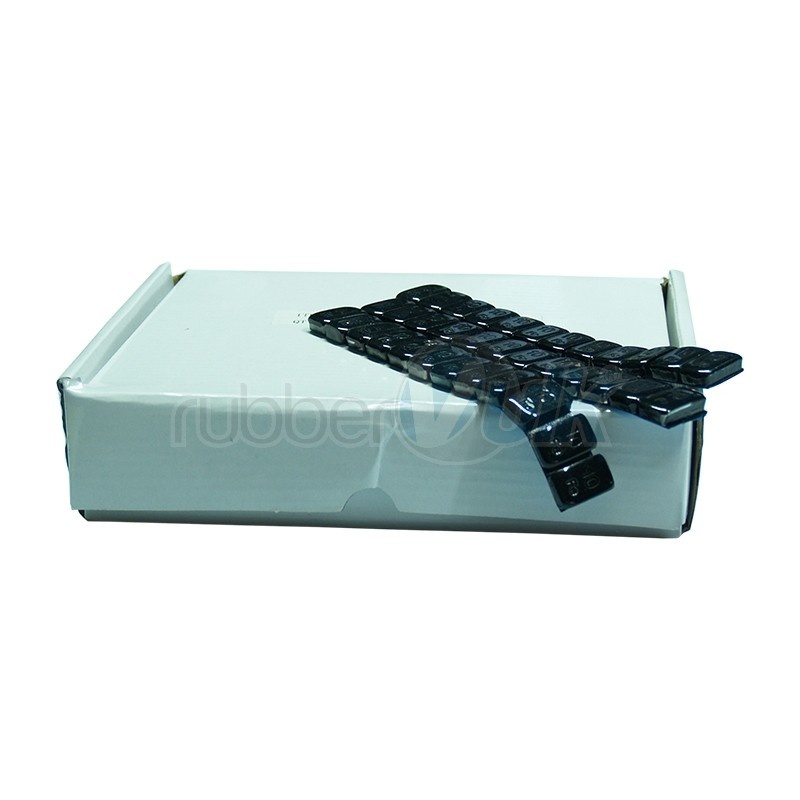 Kleefstaal Zwart 12 x 10 gram 4X4 (50st)