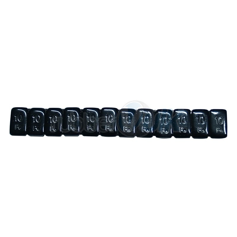 50st Kleefstaal Zwart 12 x 10 gram 4X4