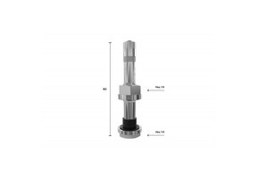 Wonder Alcoa Recht Ventiel 60mm Holle Velg 1333